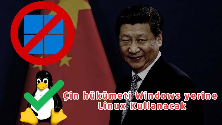 Çin hükümeti Windows yerine Linux Kullanacak